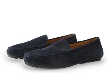 Manfield Loafers in maat 43 Blauw, Kleding | Heren, Schoenen, Loafers, Manfield, Zo goed als nieuw, Verzenden