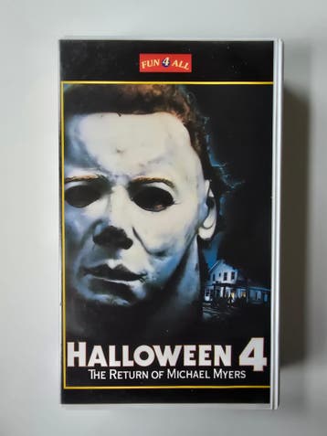 HALLOWEEN 4 THE RETURN OF MICHAEL MYERS (VHS), Verzenden, Gebruikt