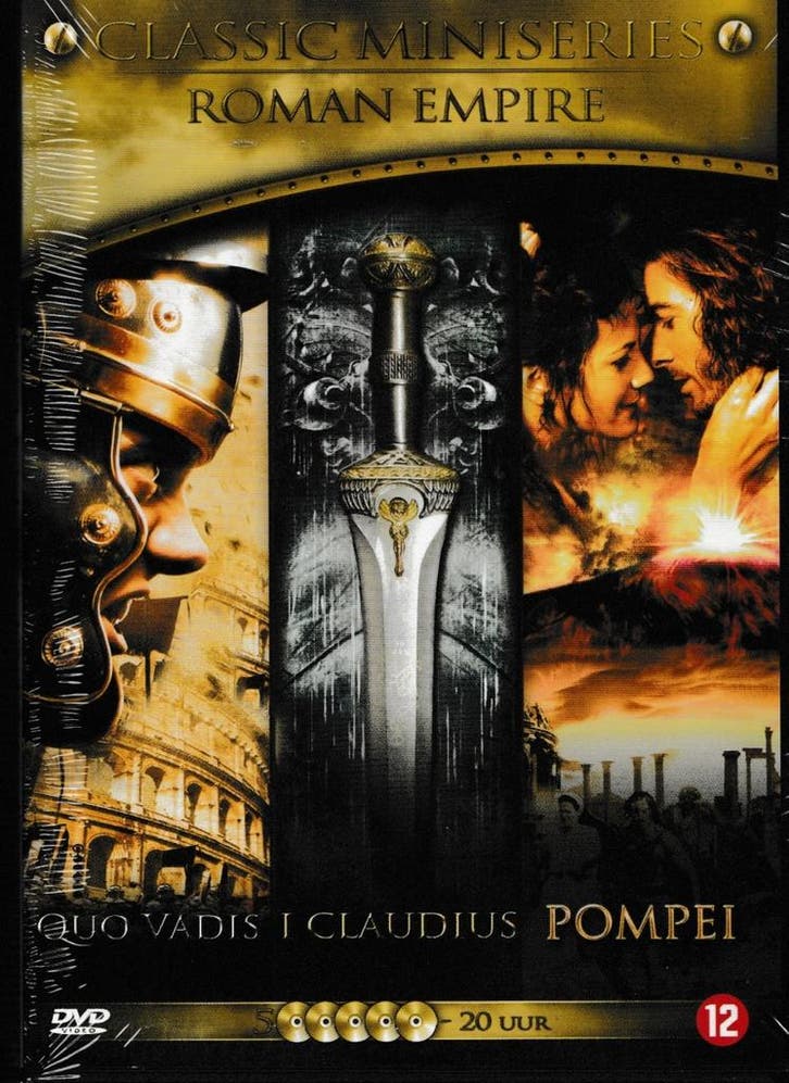 Quo Vadis, I Claudius & pompeï (5dvd) - DVD, Cd's en Dvd's, Dvd's | Avontuur, Verzenden