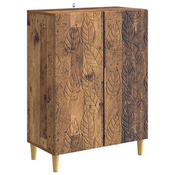 vidaXL Dressoir Oud hout 66 x 34,5 x 90 cm Bewerkt hout, Verzenden, Nieuw, Overige houtsoorten, Minder dan 50 cm