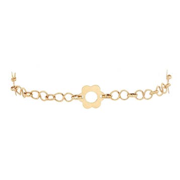 Gouden armband 19 cm 18 karaat, Verzenden, Zo goed als nieuw, Goud