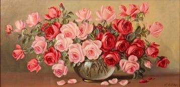 Valerie Cerno (1906-?) - Blumenstillleben