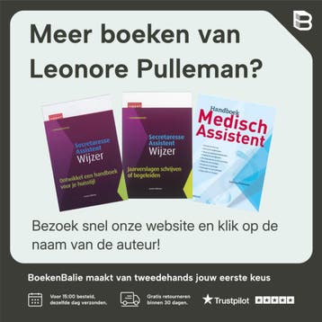 Handboek Medisch Secretaresse - Leonore Pulleman, Verzenden, Zo goed als nieuw, Leonore Pulleman