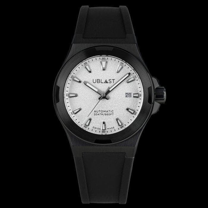 Ublast - Beyond - Automatic Swiss Made - REF.UBBEYB42WH -, Sieraden, Tassen en Uiterlijk, Horloges | Heren