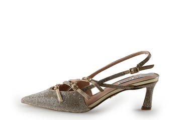 Steve Madden Slingbacks in maat 39 Goud, Overige kleuren, Verzenden, Steve Madden, Zo goed als nieuw