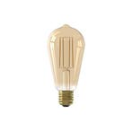 Calex Filament LED Lamp - Goud - E27 - ST64 - 4.5W, Nieuw