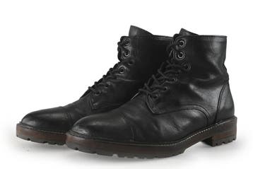 Manfield Veterboots in maat 42 Zwart, Kleding | Heren, Schoenen, Manfield, Verzenden, Zwart, Boots
