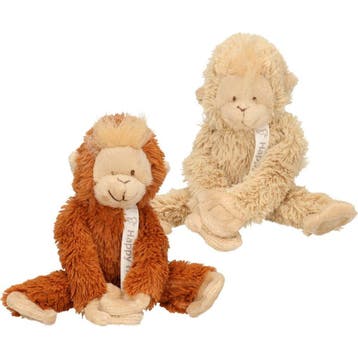 Happy Horse aapje knuffel 23 cm | Pluche apenknuffel, Verzenden, Nieuw