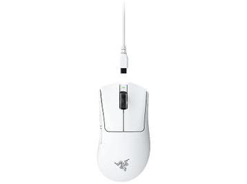 Razer -  Deathadder V4 Pro Wireless Gamingmuis  - Wit, Rechtshandig, Muis, Ergonomisch, Verzenden