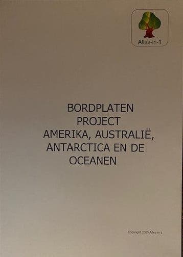 Alles-in-1 Bordplaten A3 Project Amerika, Australië etc. (pe, Verzenden, Nieuw
