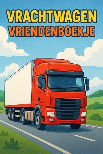 Vrachtwagen Vriendenboekje | Andries B.V. | Nieuw, Ophalen of Verzenden, Nieuw, Andries B.V.