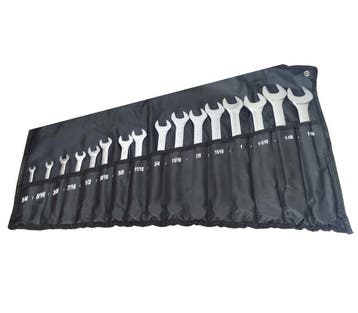 Ringsteeksleutel set inch 16-delig | 1/4 tot 1-1/4 inch, Ophalen of Verzenden, Nieuw