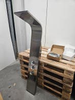 Xellanz Erie Thermostatische Douchekolom – 148 × 22 cm |, Doe-het-zelf en Verbouw, Ophalen of Verzenden, Nieuw, Rvs, Bad