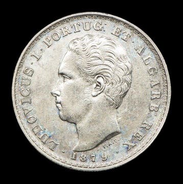 Portugal. D. Luís I (1861-1889). 500 Reis 1879 - Free, Postzegels en Munten, Munten | Europa | Niet-Euromunten