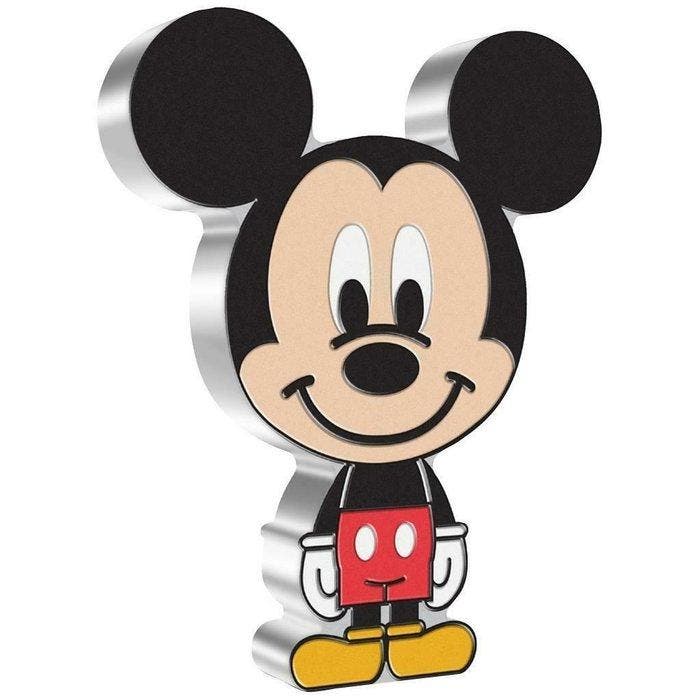 Niue. 2 Dollars 2021 Chibi Mickey Mouse 1 Oz (.999), Postzegels en Munten, Munten | Europa | Niet-Euromunten