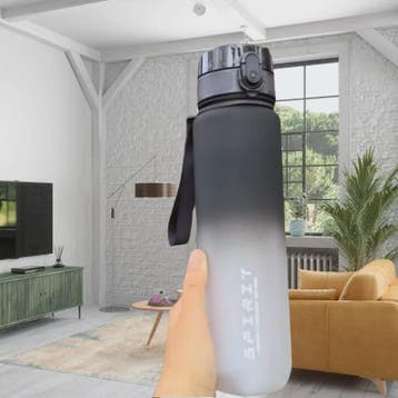 Grote Sport Waterfles (500ML/1000ML) - Lekvrij & Motiverend, Verzenden