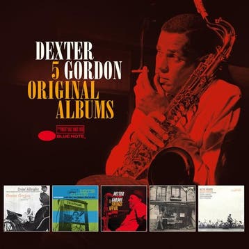 cd - dexter gordon - 5 Original Albums (nieuw), Verzenden, Zo goed als nieuw