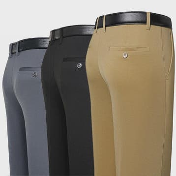Herfst/Winter Heren Broek: Comfortabele Business Casual Pant, Verzenden, Nieuw
