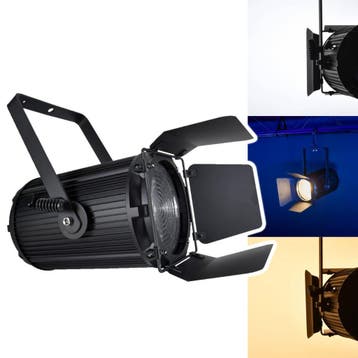 Citronic MFZ100-W: 100W Mini Fresnel Zoom CW/WW LED, Verzenden, Nieuw, Overige typen
