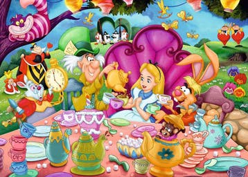 Ravensburger puzzel Alice in Wonder van €24,99 voor €12,49, Ophalen of Verzenden, Nieuw
