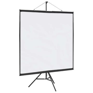 vidaXL Projectiescherm met statief 67 inch 1:1, Audio, Tv en Foto, Beamers, Verzenden, Nieuw
