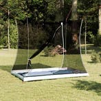 vidaXL Binnentent Zwart 208 x 140 x 175 cm Gaas, Caravans en Kamperen, Tenten, Verzenden, Nieuw, Tot en met 2