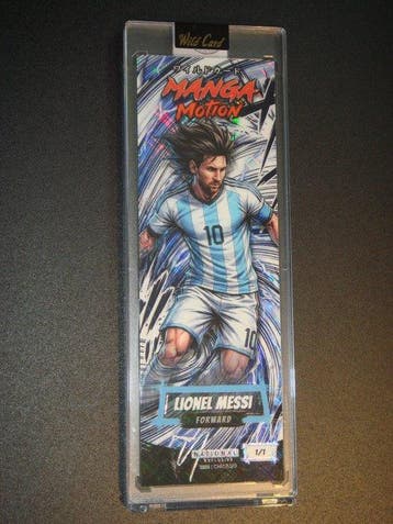 2026 Wild Card Manga Motion Lionel Messi Enige, Nieuw