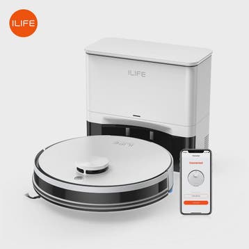 ILIFE A30 Pro Robotstofzuiger met Zelflegstation, 5000Pa Zui, Verzenden, Nieuw