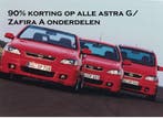 Astra G Zafira A NIEUWE onderdelen 90% korting webshopprijs, Auto-onderdelen, Ophalen of Verzenden