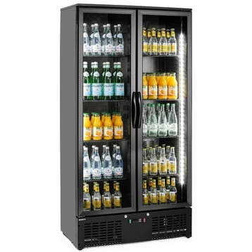 Drankenkoeling | 477L | Zwart | 0°C/+10°C | Geforceerd |, Verzenden, Nieuw in verpakking