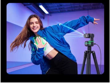 4K PTZ Webcam AI Tracking Dual Camera Autofocus Gesture, Verzenden, Nieuw