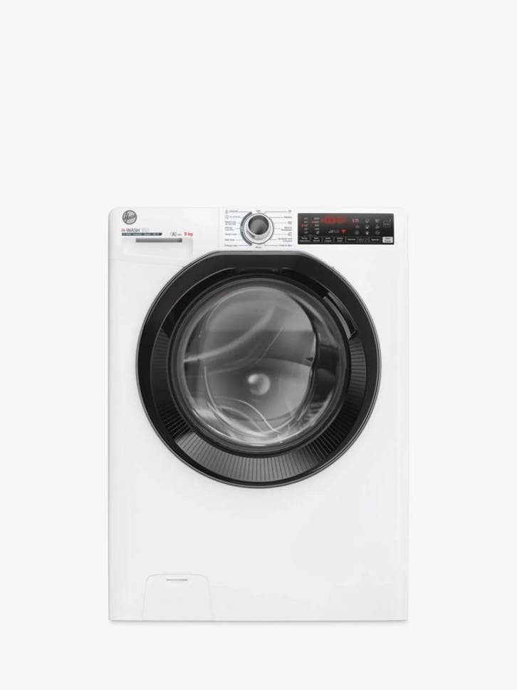Hoover H3WPS496TAMB6 - Wasmachine - 9 kg - 1400 tpm -, Witgoed en Apparatuur, Wasmachines, Voorlader, 85 tot 90 cm, Ophalen of Verzenden