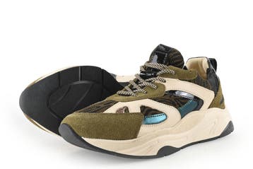 Poelman Sneakers in maat 42 Groen, Kleding | Dames, Poelman, Verzenden, Groen, Sneakers of Gympen