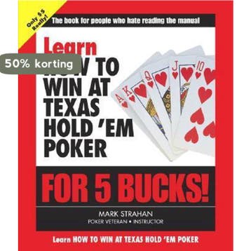 Learn How To Win At Poker For 5 Bucks - Mark Strahan, Verzenden, Gelezen, Mark Strahan