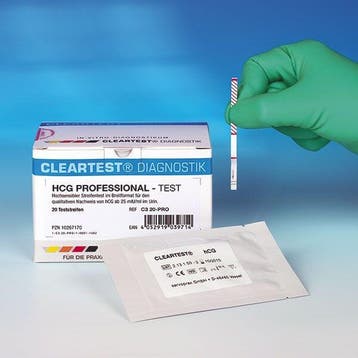 Cleartest® HCG zwangerschapstest 20 tests, Verzenden, Nieuw