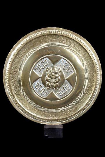 Mayan style plate - Mexico (Zonder minimumprijs)