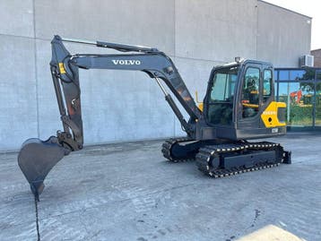 Veiling: Rupsgraafmachine Volvo EC55D Diesel 2017, Ophalen, Graafmachine