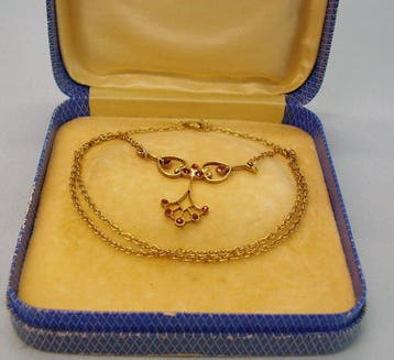 Zonder minimumprijs - Halsketting Schaumgoud / goudverguld -, Sieraden, Tassen en Uiterlijk, Nieuw