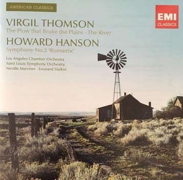 cd - Virgil Thomson, Howard Hanson - The Plow That Broke..., Verzenden, Zo goed als nieuw