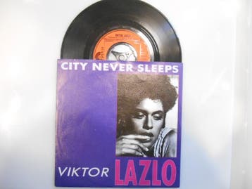 vinyl single 7 inch - Viktor Lazlo - City Never Sleeps, Verzenden, Zo goed als nieuw, 7 inch, Pop