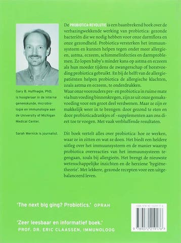 De probiotica revolutie 9789072219176 G.B. Huffnagle, Boeken, Gezondheid, Dieet en Voeding, Verzenden, Gelezen, G.B. Huffnagle