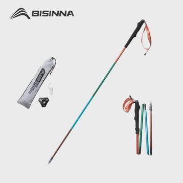 BISINNA Ultralichte Aluminium Trekkingstokken - Opvouwbaar &, Verzenden, Nieuw