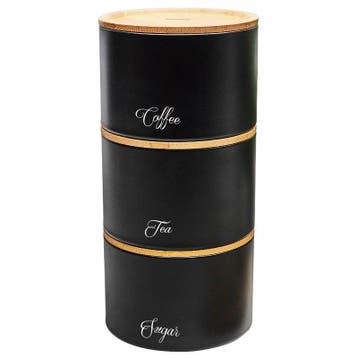Klausberg KB-7507 voorraadpotten set koffie, thee en suiker, Ophalen of Verzenden, Nieuw