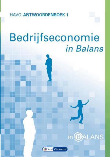 Havo / Bedrijfseconomie in Balans / Antwoordenboek 1, Verzenden, Gelezen, Sarina van Vlimmeren