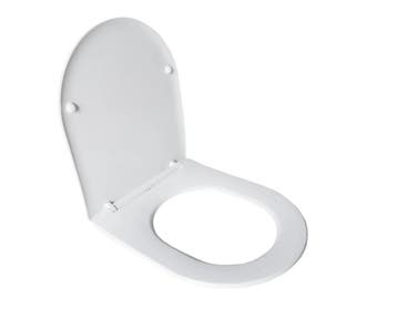 Wiesbaden Toiletzitting Nibiru Glans Wit – Softclose & Quick, Ophalen of Verzenden, Nieuw, Bad