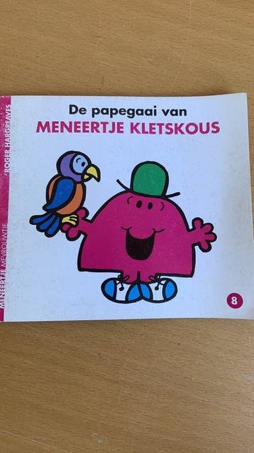 De papegaai van Meneertje kletskous nr 8- Roger Hargreaves, Verzenden, Gelezen