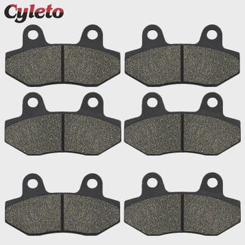 Cyleto Motor Remblokken Voor/Achter - Hyosung GT125, GT250,, Verzenden, Nieuw