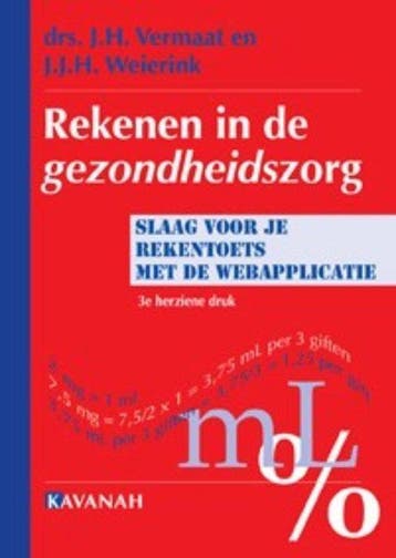 Rekenen in de Gezondheidszorg, 9789057401336, Verzenden, Zo goed als nieuw, HBO