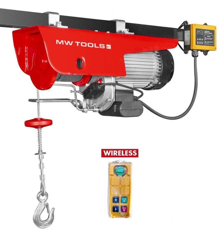Elektrische takel Draadloos 125 / 250kg, Doe-het-zelf en Verbouw, Lieren en Takels, Nieuw, Verzenden