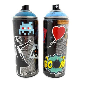 Koen Betjes (1992) - Tribute to Banksy Balloon Girl (2 Set)